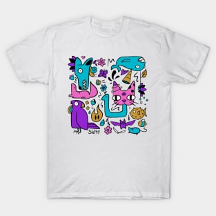 Creature Collage T-Shirt